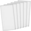 12 Pack Flour Sack Kitchen Dish Towels Lint Free Soft 100% Ring Spun Cotton Large 28x28 inch White