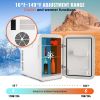 VEVOR Mini Fridge, 20L Skincare Fridges with Temper Control Touch Screen, Portable Small Beverage Refrigerator for Bedroom Office Car Dorm